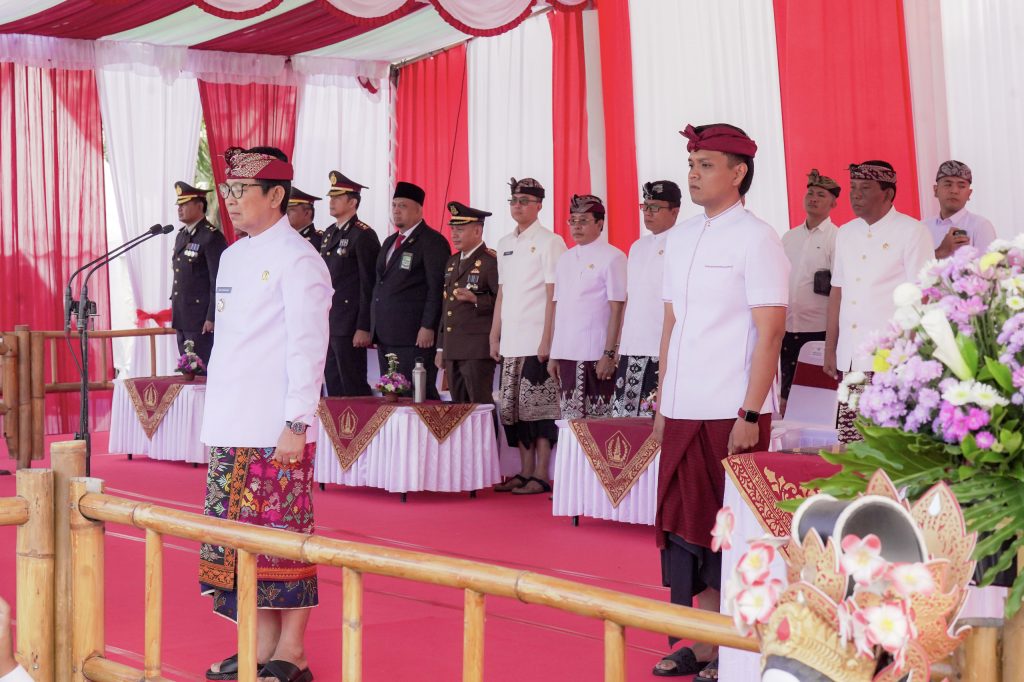 Upacara Peringatan HUT ke-80 Kemerdekaan RI di Badung
